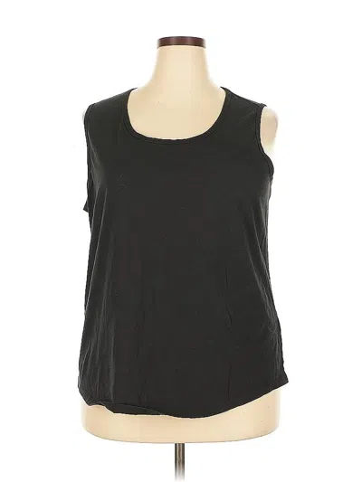 Pre-owned Amazon Essentials Sleeveless T-shirt In Black