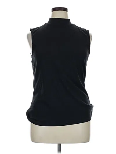 Pre-owned Amazon Essentials Sleeveless Top Black Cowl Neck Tops
