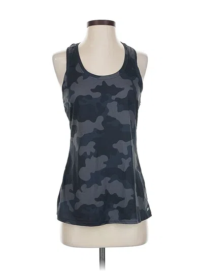 Pre-owned Amazon Essentials Sleeveless Top Gray Halter Neckline Tops