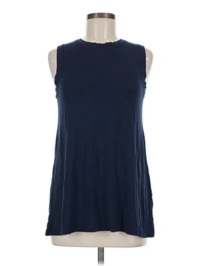 Pre-owned Amazon Essentials Sleeveless T-shirt In Blue