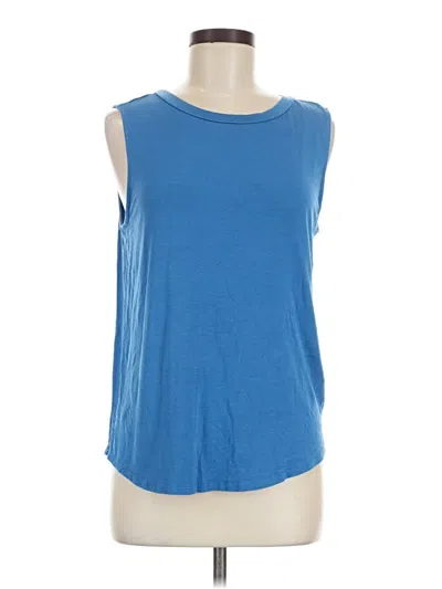 Pre-owned Amazon Essentials Sleeveless T-shirt In Blue