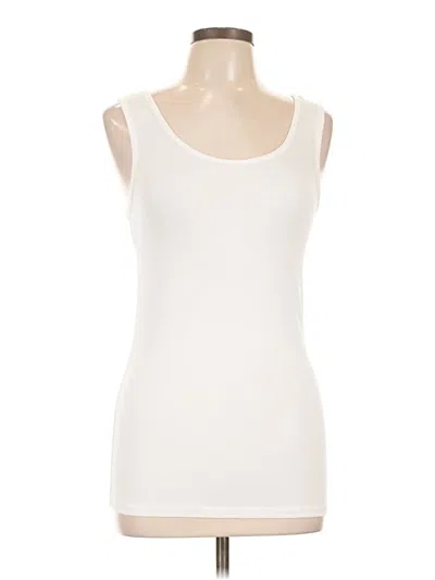 Pre-owned Amazon Essentials Sleeveless T-shirt In Ivory