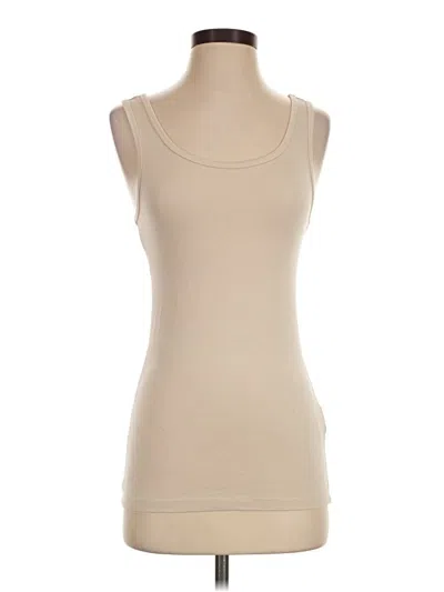 Pre-owned Amazon Essentials Sleeveless T-shirt In Tan