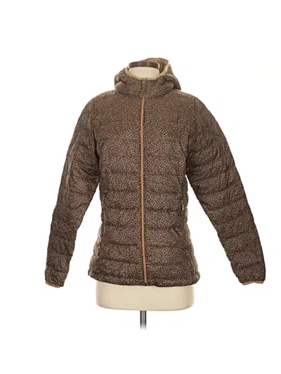 Pre-owned Amazon Essentials Snow Jacket In Brown