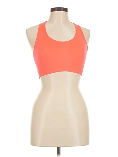Pre-owned Amazon Essentials Sports Bra In Orange