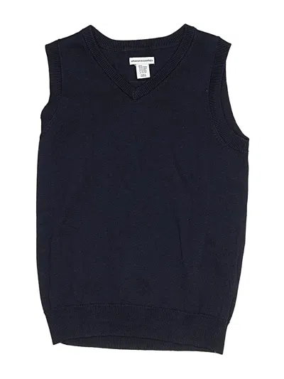 Pre-owned Amazon Essentials Kids' Sweater Vest In Blue