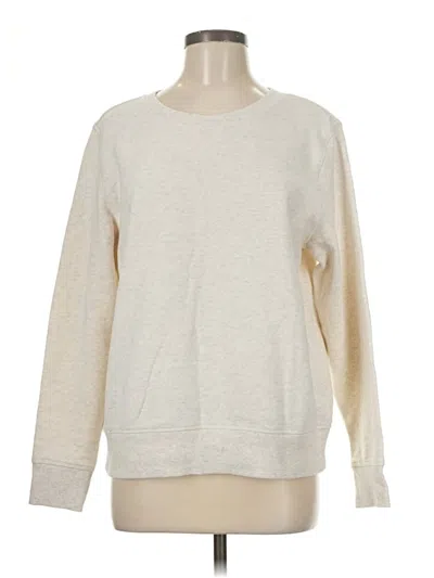 Pre-owned Amazon Essentials Sweatshirt In Ivory