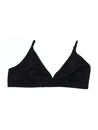 Pre-owned Amazon Essentials Swimsuit Top Black Swimwear