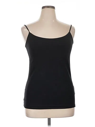 Pre-owned Amazon Essentials Tank Top Black Strapless Neckline Tops