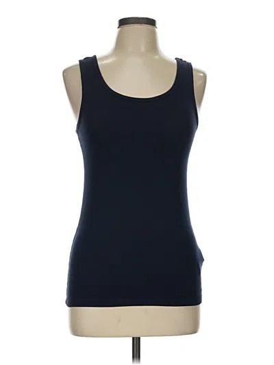 Pre-owned Amazon Essentials Tank Top Blue Strapless Neckline Tops