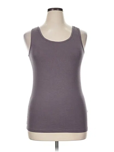 Pre-owned Amazon Essentials Tank Top Gray Strapless Neckline Tops