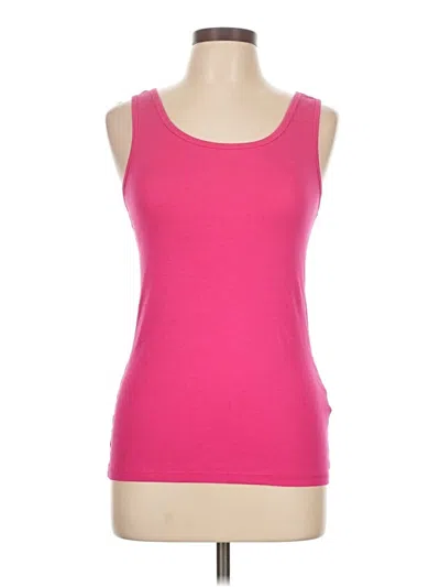 Pre-owned Amazon Essentials Tank Top Pink Strapless Neckline Tops