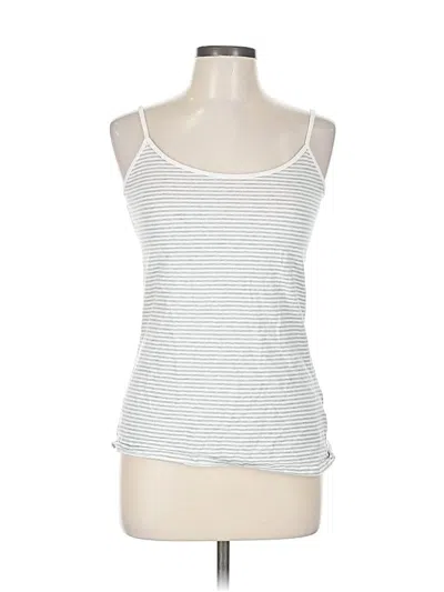 Pre-owned Amazon Essentials Tank Top Silver Strapless Neckline Tops