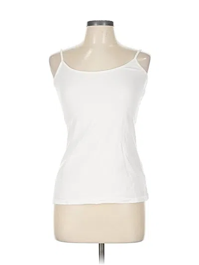 Pre-owned Amazon Essentials Tank Top White Strapless Neckline Tops