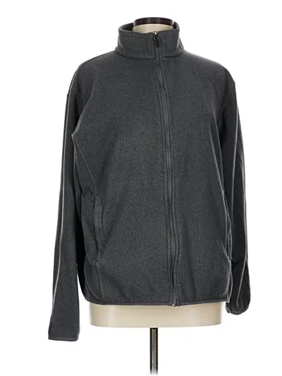 Pre-owned Amazon Essentials Track Jacket In Gray