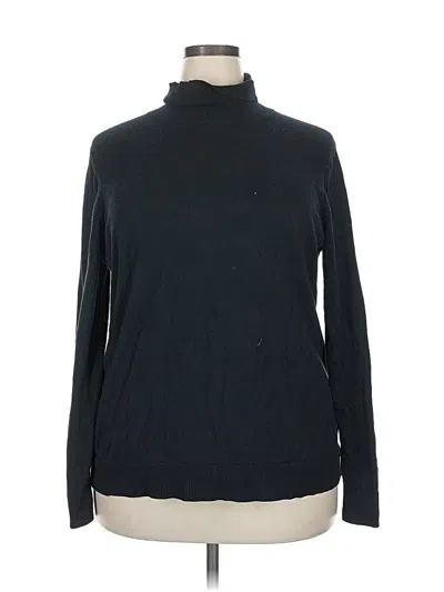 Pre-owned Amazon Essentials Turtleneck Sweater In Black