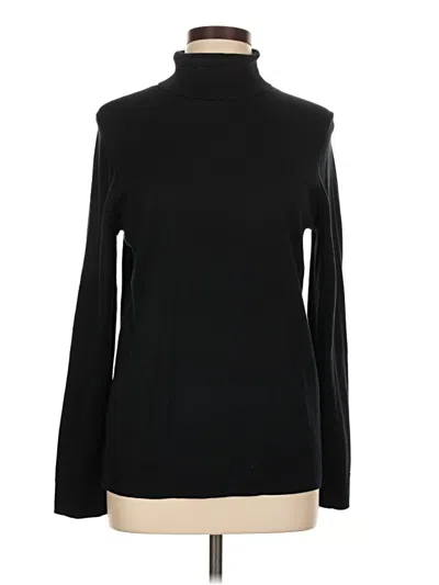 Pre-owned Amazon Essentials Turtleneck Sweater In Black