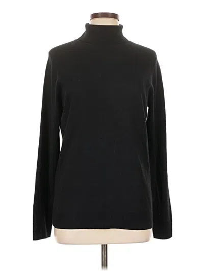 Pre-owned Amazon Essentials Turtleneck Sweater In Black
