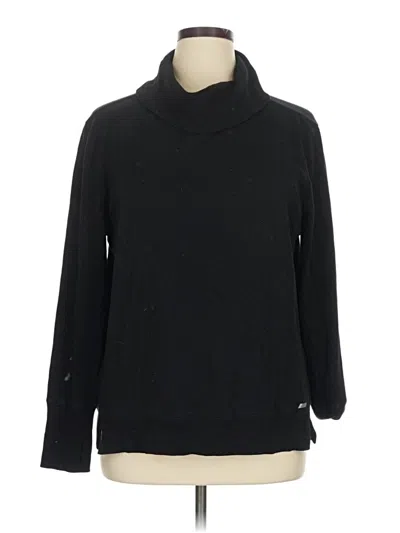 Pre-owned Amazon Essentials Turtleneck Sweater In Black