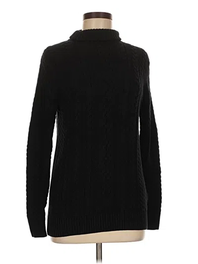 Pre-owned Amazon Essentials Turtleneck Sweater In Black