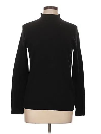 Pre-owned Amazon Essentials Turtleneck Sweater In Black