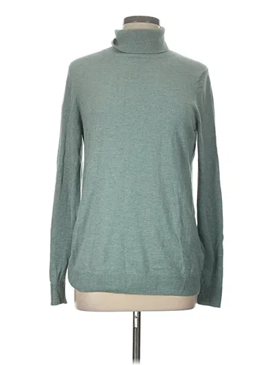 Pre-owned Amazon Essentials Turtleneck Sweater In Blue
