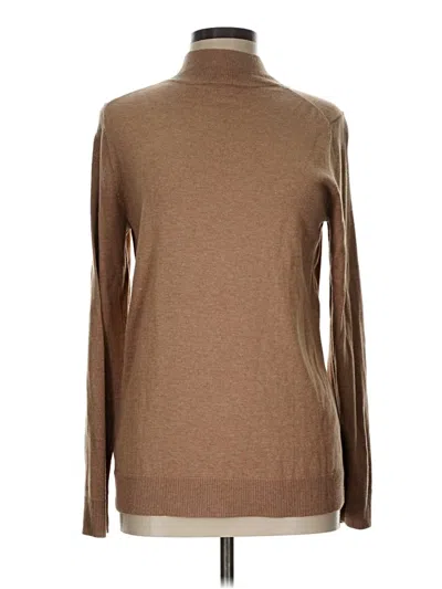 Pre-owned Amazon Essentials Turtleneck Sweater In Brown
