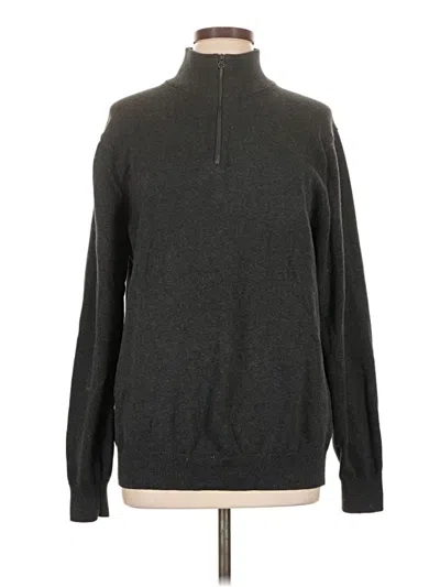 Pre-owned Amazon Essentials Turtleneck Sweater In Gray