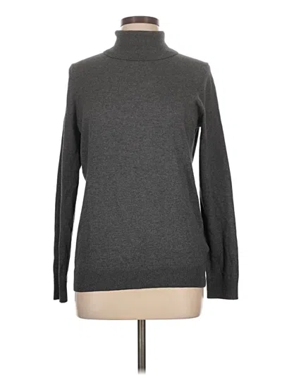 Pre-owned Amazon Essentials Turtleneck Sweater In Gray