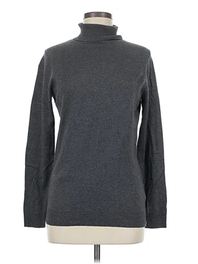 Pre-owned Amazon Essentials Turtleneck Sweater In Gray