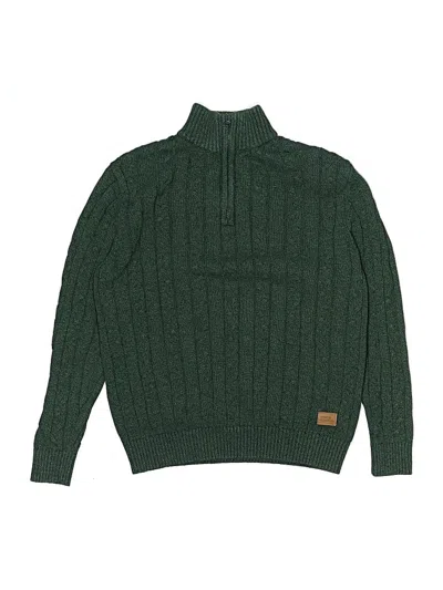 Pre-owned Amazon Essentials Kids' Turtleneck Sweater In Green