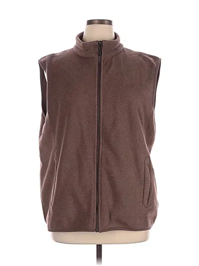 Pre-owned Amazon Essentials Vest In Brown