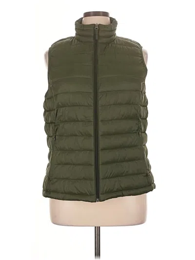 Pre-owned Amazon Essentials Vest In Green