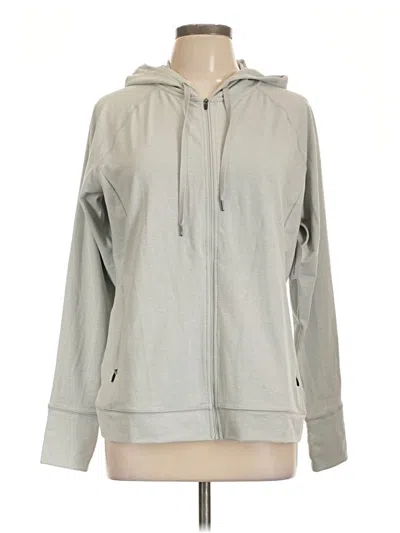 Pre-owned Amazon Essentials Zip Up Hoodie In Gray