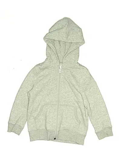 Pre-owned Amazon Essentials Kids' Zip Up Hoodie In Gray