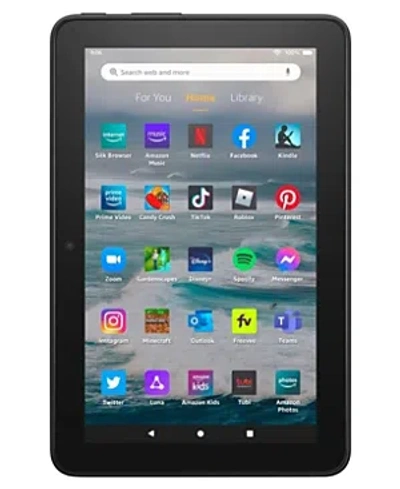 Amazon - Fire 7 Tablet, 7" Display, 16 Gb, (2022 Release) In Black