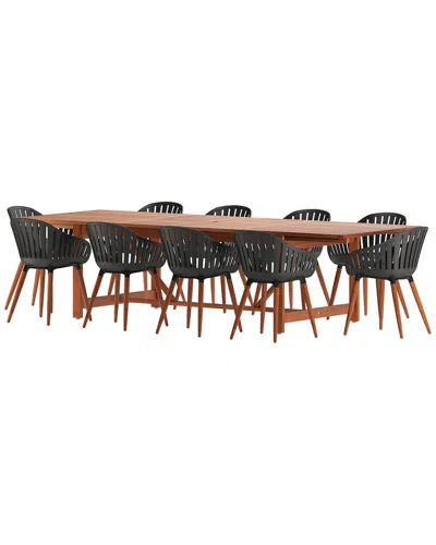 AMAZONIA AMAZONIA 11PC RECTANGULAR PATIO DINING SET
