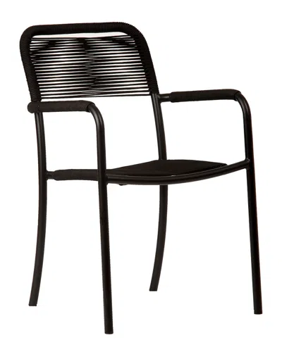Amazonia 4pc Outdoor Patio Rope Stacking Chairs
