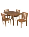 Amazonia 5pc Patio Dining Set