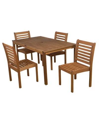 Amazonia 5pc Patio Dining Set