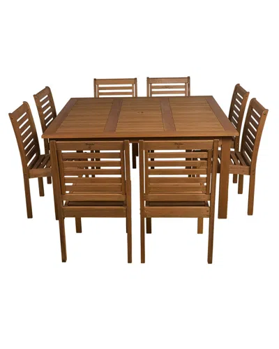 Amazonia 9pc Patio Dining Set