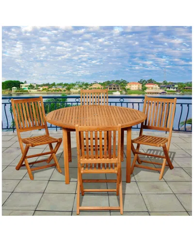 Amazonia Adam 5pc Patio Dining Set