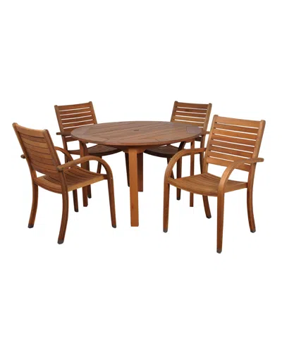 Amazonia Arizona 5pc Patio Dining Set