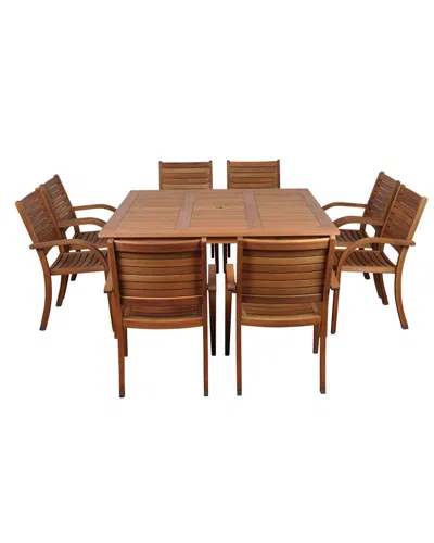 Amazonia Arizona 9pc Patio Dining Set