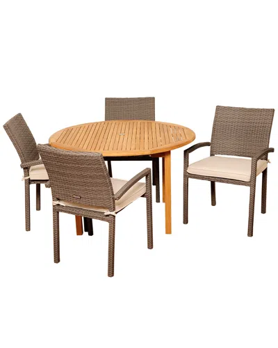 Amazonia Barry 5pc Patio Dining Set