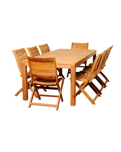 Amazonia Bradley 9pc Patio Dining Set