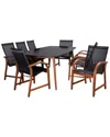 Amazonia Carolina 9pc Rectangular Patio Dining Set