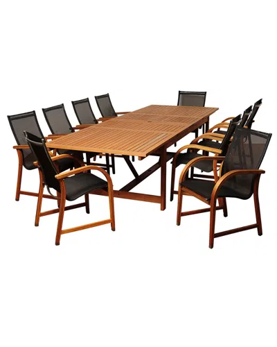 Amazonia Damon 11pc Patio Dining Set