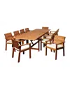 Amazonia Gerald 11pc Patio Dining Set