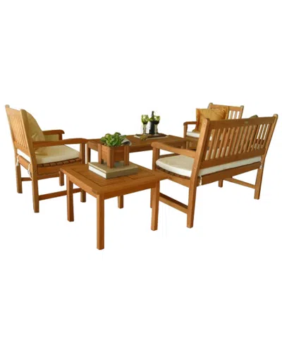 Amazonia Ibiza 5pc Patio Dining Set